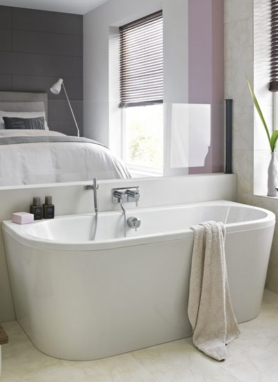 12 идей интерьера для спальни и ванной