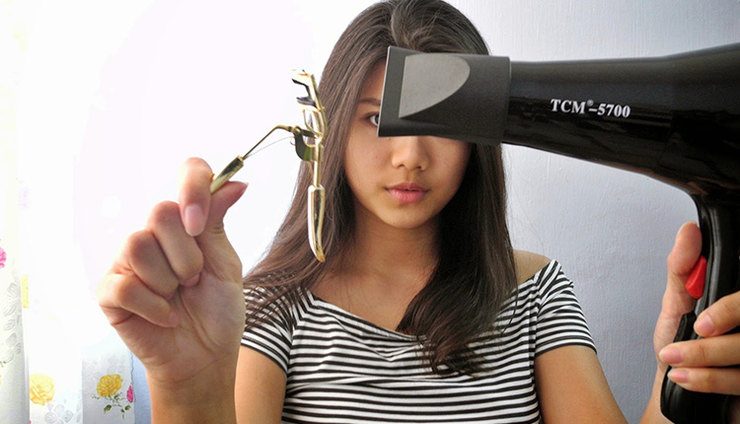 14 нестандартных способов применения фена для волос