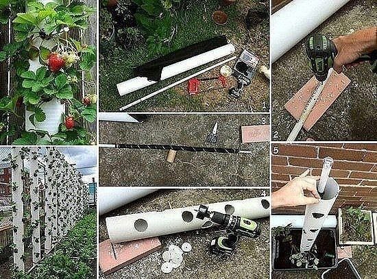 20 удачных идей того, что можно сделать из пластиковых труб на даче