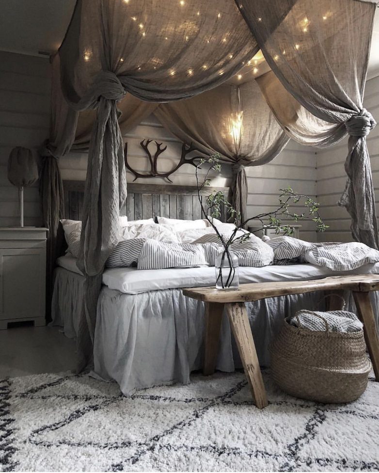 Идеи весеннего декора спальни