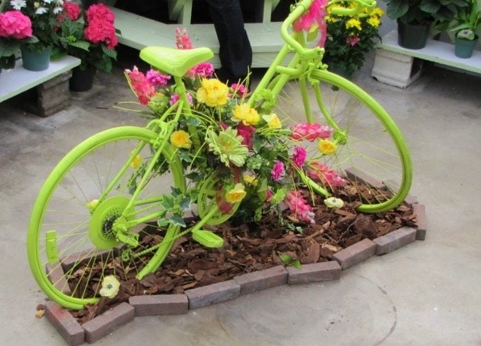 Вело-декор для вашего сада