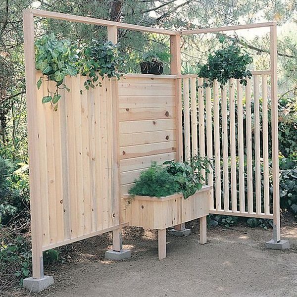 Шикарные идеи использования деревянных конструкций в саду