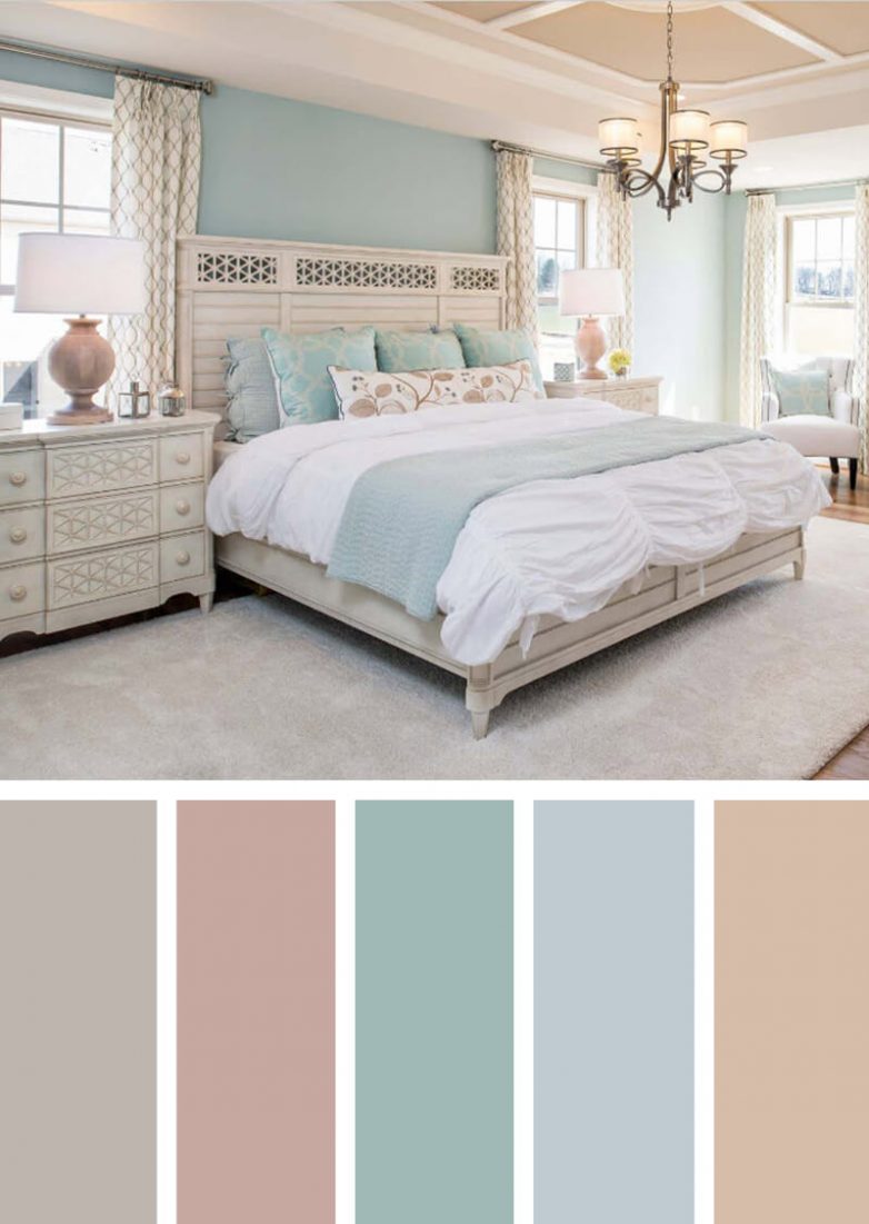 Идеальные цветовые сочетания для спальни