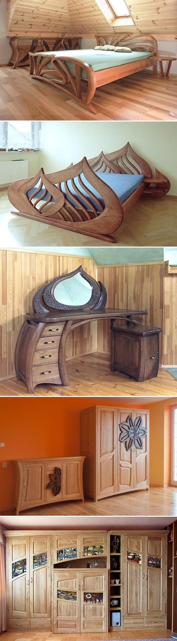 Удивительная мебель польского плотника