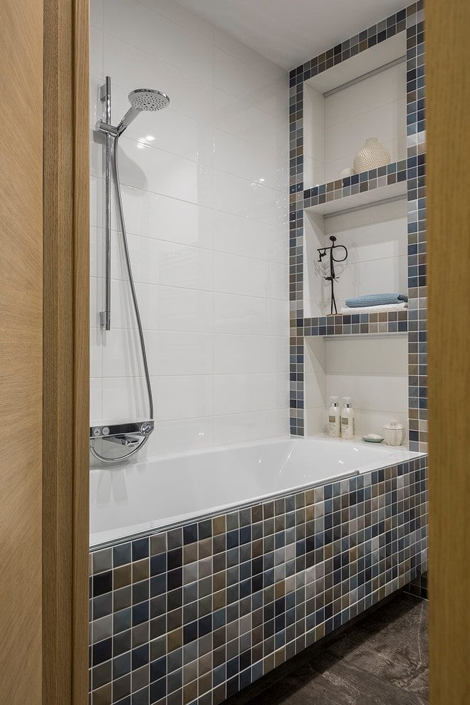 Удачные примеры дизайна ванной комнаты площадью 4 кв. метра