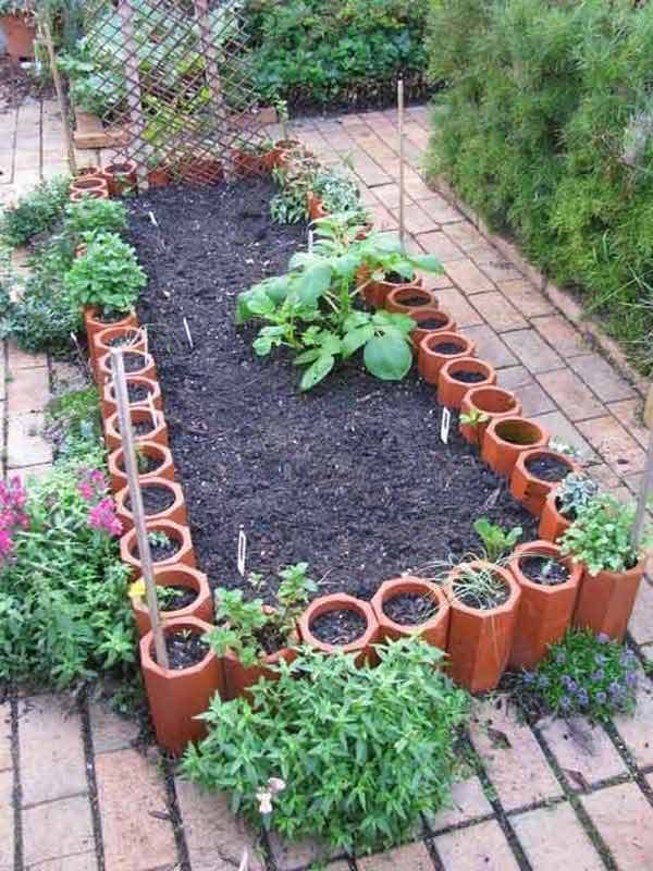 Идеи для обрамления садовых грядок