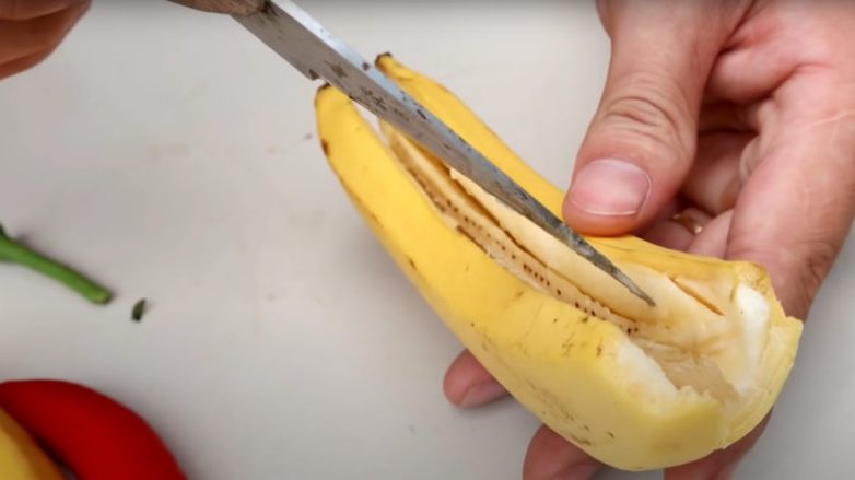 Как размножить острый перец в бананах