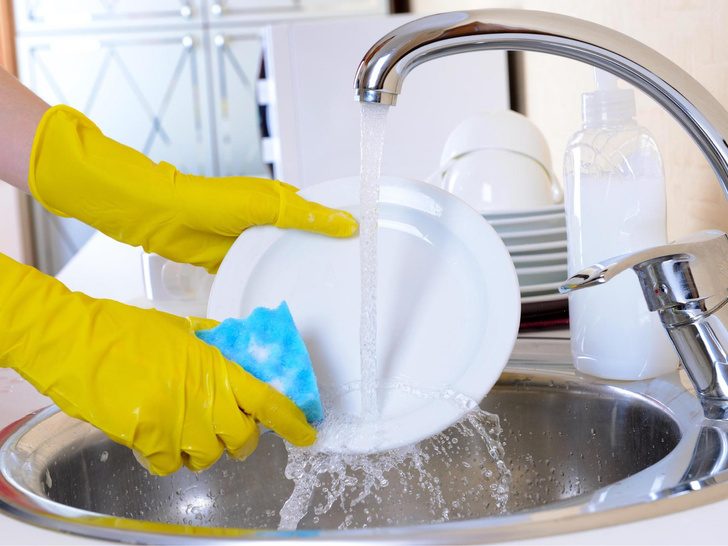 5 ошибок при мытье посуды