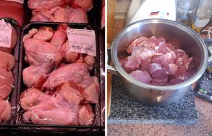 Как избавиться от химии в покупном мясе