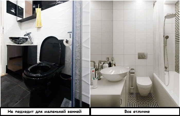 Несколько приёмов для дизайна маленькой ванной