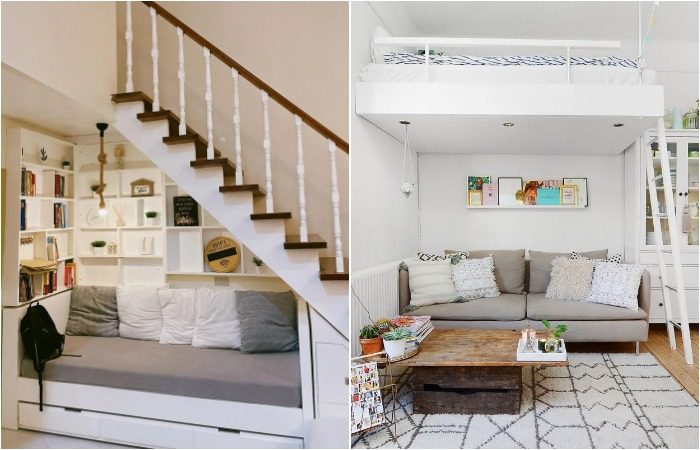 Где сделать гостиную в маленькой квартире