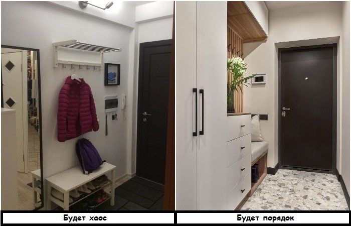 Приёмы для интерьера прихожей, чтобы забыть о беспорядке раз и навсегда