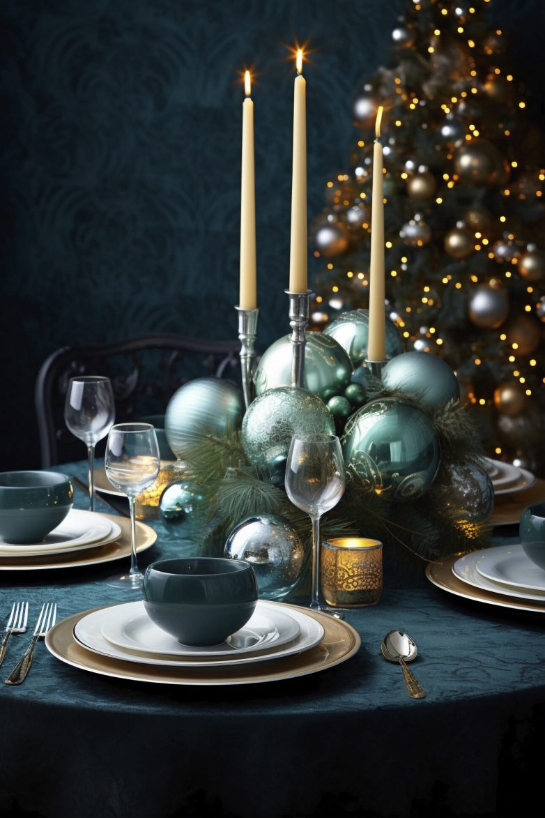 Как украсить новогодний стол