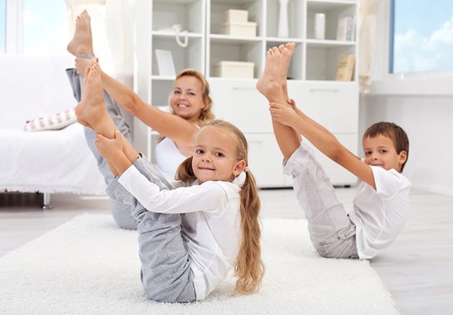 Детская йога: польза и особенности