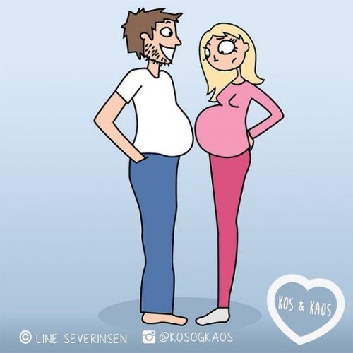 Будни беременных в картинках