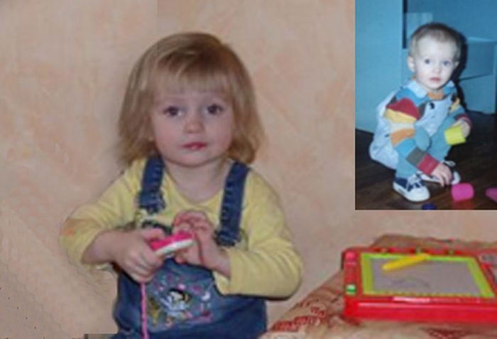 Снимки малышей из детдома до и после обретения семьи