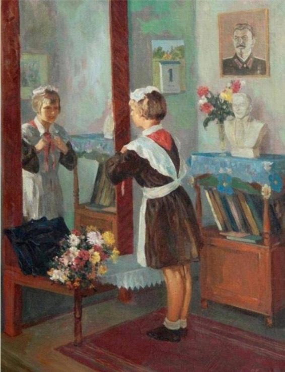 Дети на картинах художников СССР