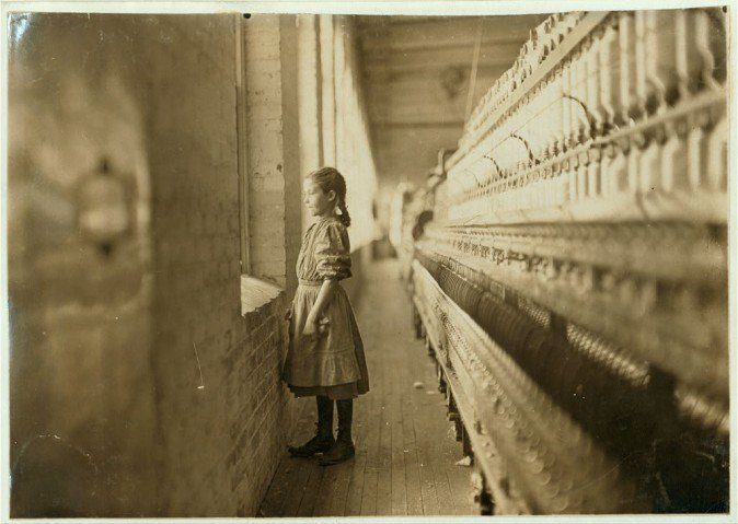 Эксплуатация детского труда в США начала ХХ века