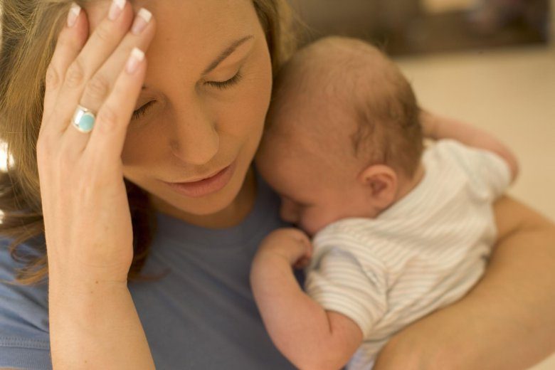 Послеродовая депрессия мамы, плохо сказывается на здоровье детей!