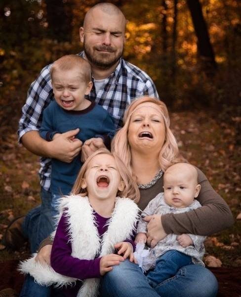 Самые нелепые семейные фотографии