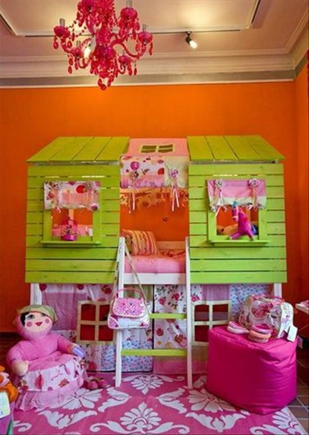 Потрясающие идеи оформления комнаты для ребёнка
