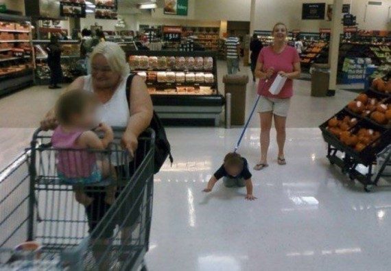 Дети, которые не любят ходит по магазинам
