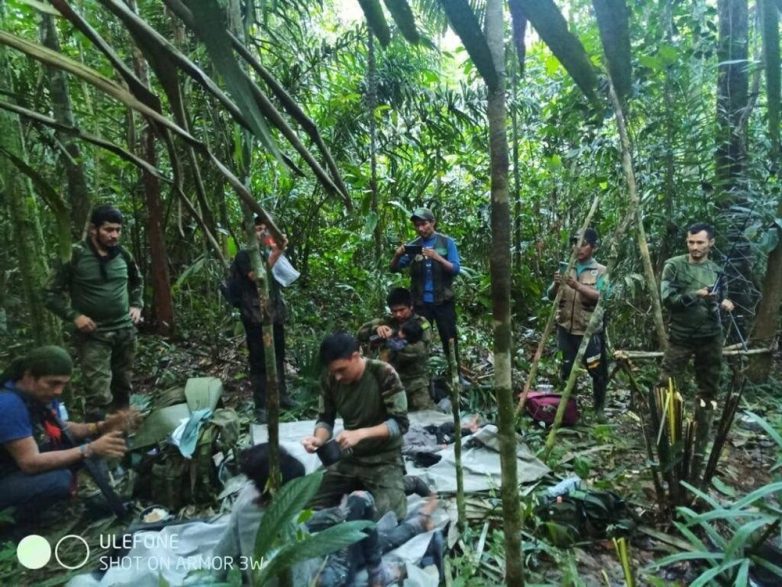 Четверо детей выжили, проведя 40 дней в лесах Амазонки