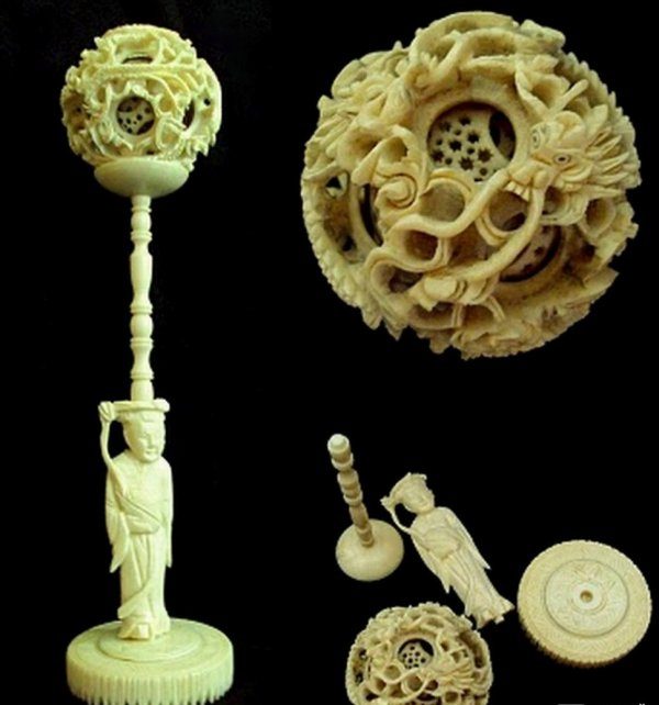 Загадка китайского шара: игрушка, головоломка и произведение искусства
