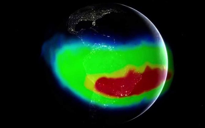 Учёные не могут объяснить феномен Южно-Атлантической магнитной аномалии