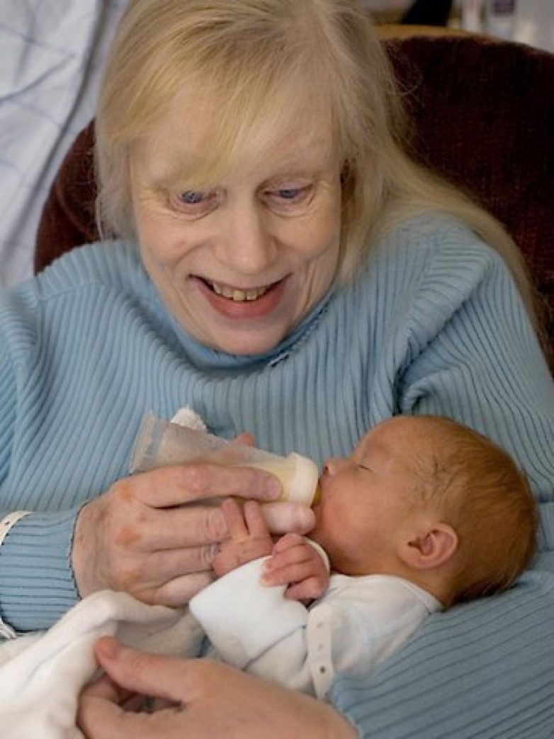 Самые пожилые мамы в мире