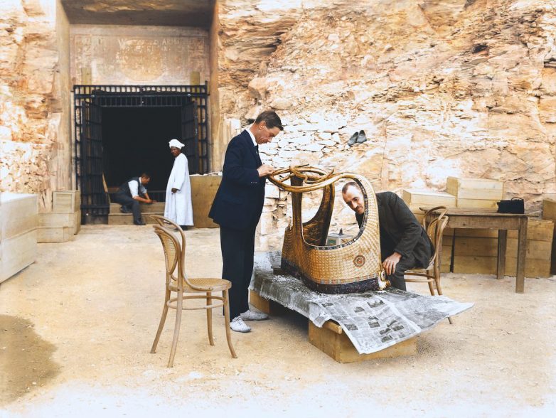 Гробница Тутанхамона: легендарное археологическое событие на фото