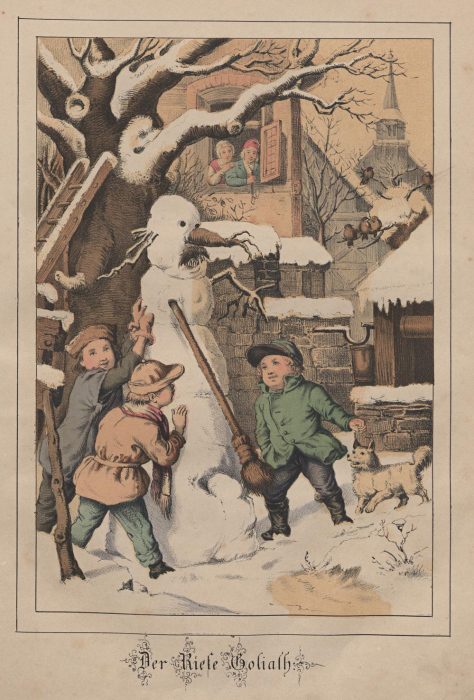 Неожиданная история снеговика