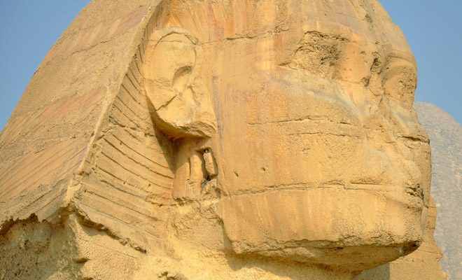 Тайные проходы в египетском Сфинксе