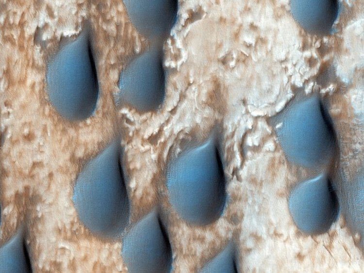 Интересные факты о природных явлениях Марса