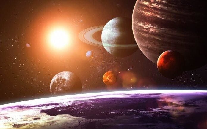 Диаметры планет солнечной системы