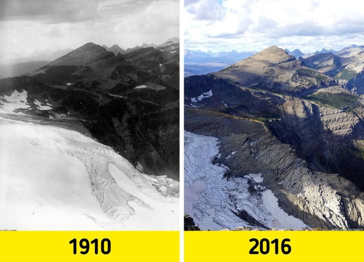 Всё познаётся в сравнении: снимки, которые показывают, как реально меняется наша планета