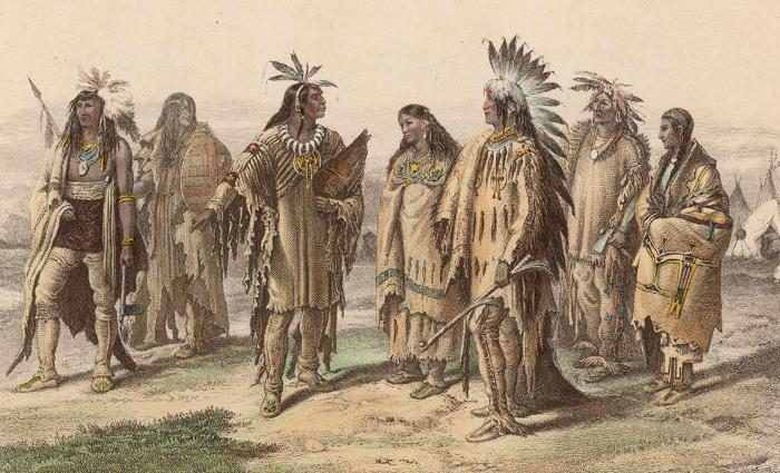 Кто и по какому случаю мог носить венец в индейском племени?