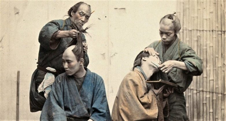 Вопрос на засыпку: зачем самураи брили волосы на макушке?