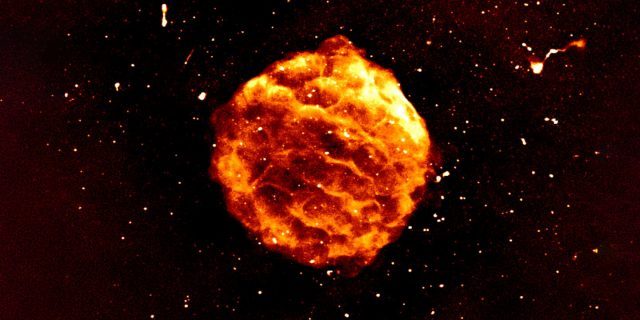Австралийские астрофизики показали, как может выглядеть взрыв сверхновой
