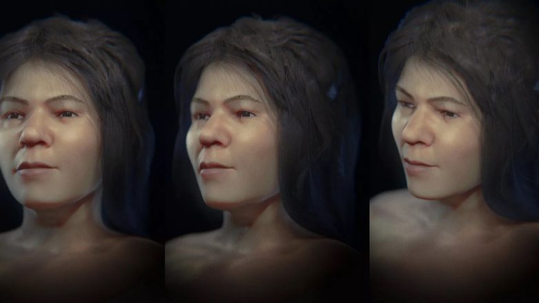 Учёные восстановили внешность девушки, жившей в каменном веке, по её черепу