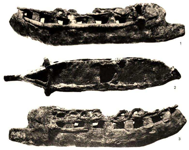 Глиняный кораблик, найденый в боспорском Парфение, оказался военным эйкосором