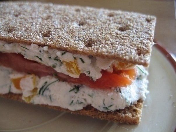 Самый правильный диетический бутерброд!