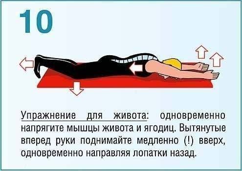 10 упражнений для хорошей осанки!