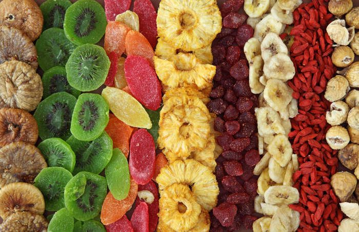 17 полезных сушеных фруктов и овощей