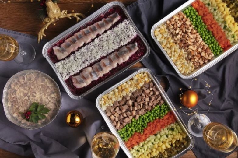 Можно съесть не более 200 граммов салата на Новый год