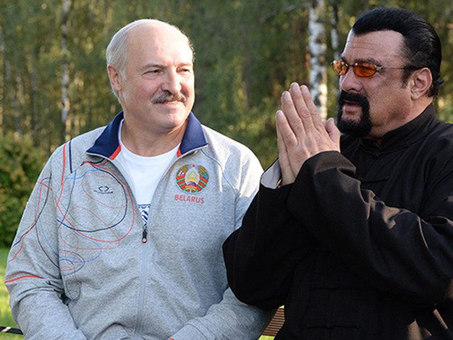Стивен Сигал в гостях у Лукашенко