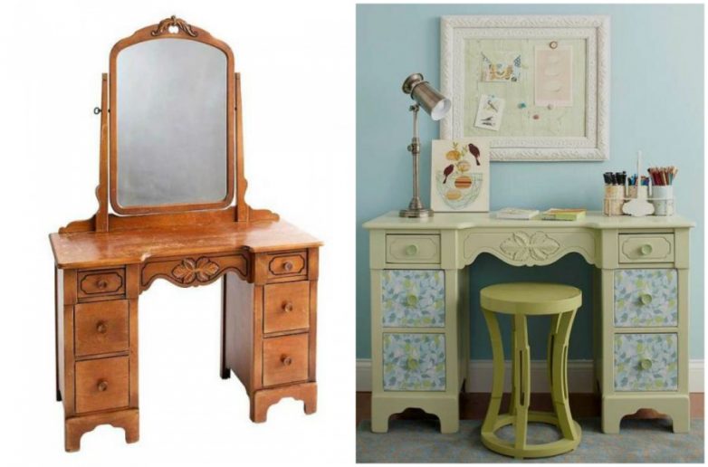 Как сделать красивой старую мебель