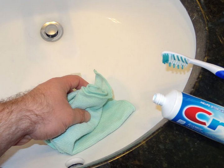 Зубная паста - лучший помощник!