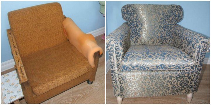 Фантастические примеры преображения старой мебели, увидев которые вы передумаете её выбрасывать