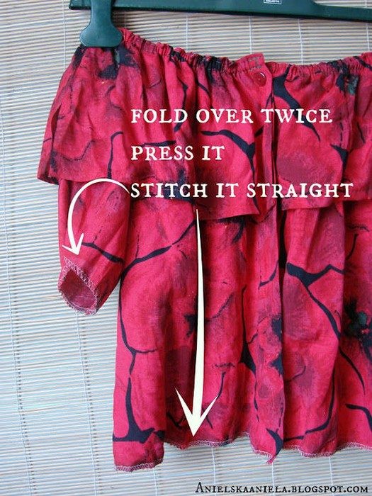 Как сэкономить на трендах: делаем стильный топ из старой рубашки